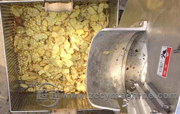Garlic Slice Cutting Machine
